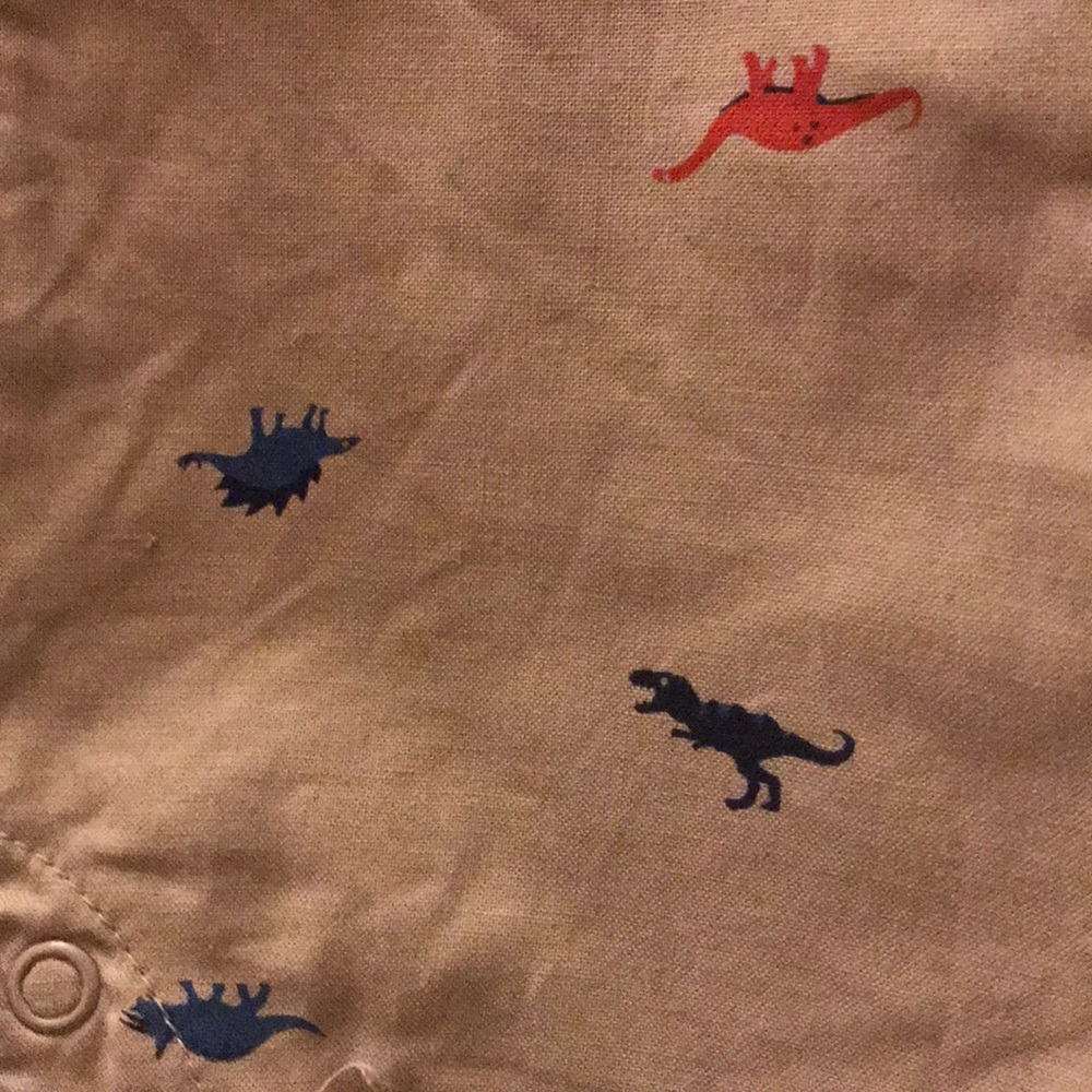 Carter’s Dino Cotton Jumpsuit Onsie 3mos